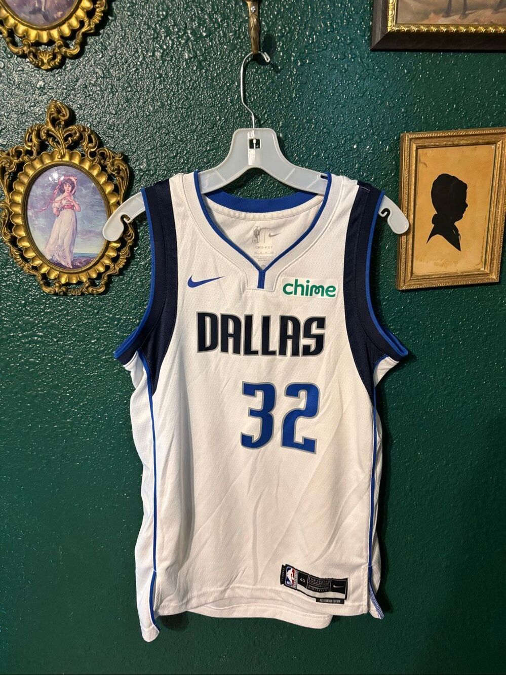 COOPER FLAGG Nike Dallas Mavericks White Jersey - Size 40 Men's Small